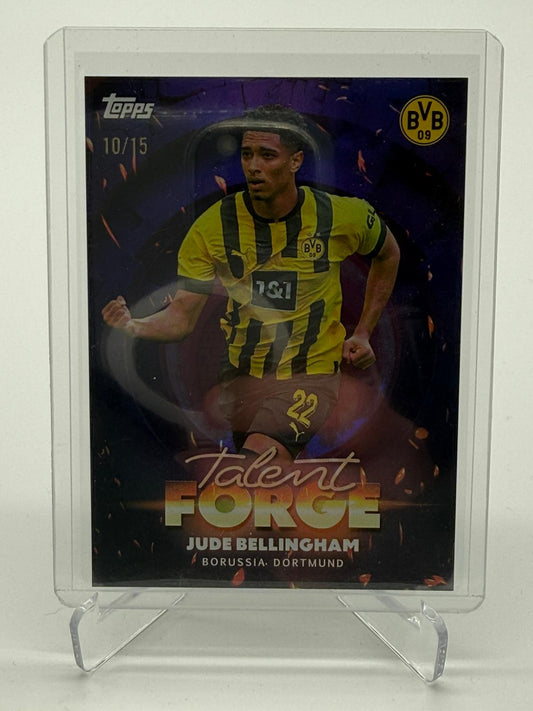 2025 Topps Borussia Dortmund Jude Bellingham Talent Forge 10/15