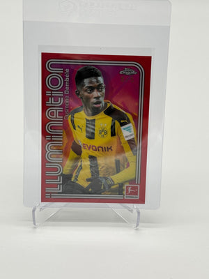 2025-26 Topps Chrome Bundesliga Ousmane Dembele Illumination SSP 5/5