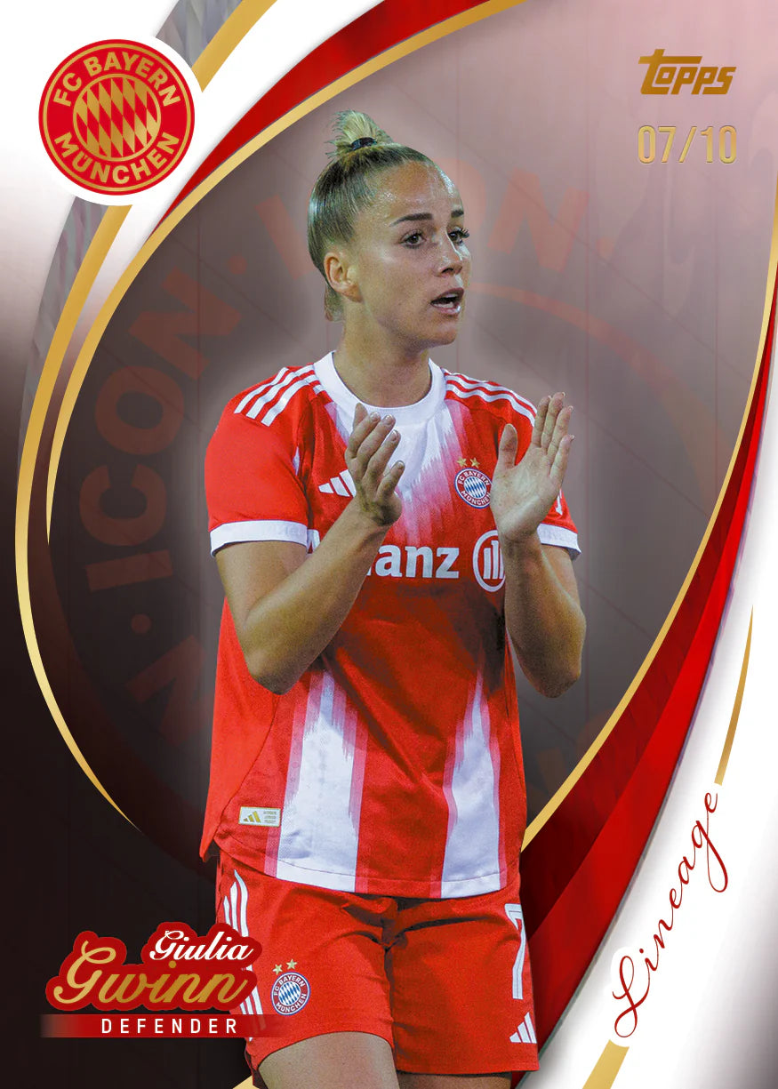 Full Case (6 Box) 2025-26 Topps Lineage FC Bayern München PYP #1