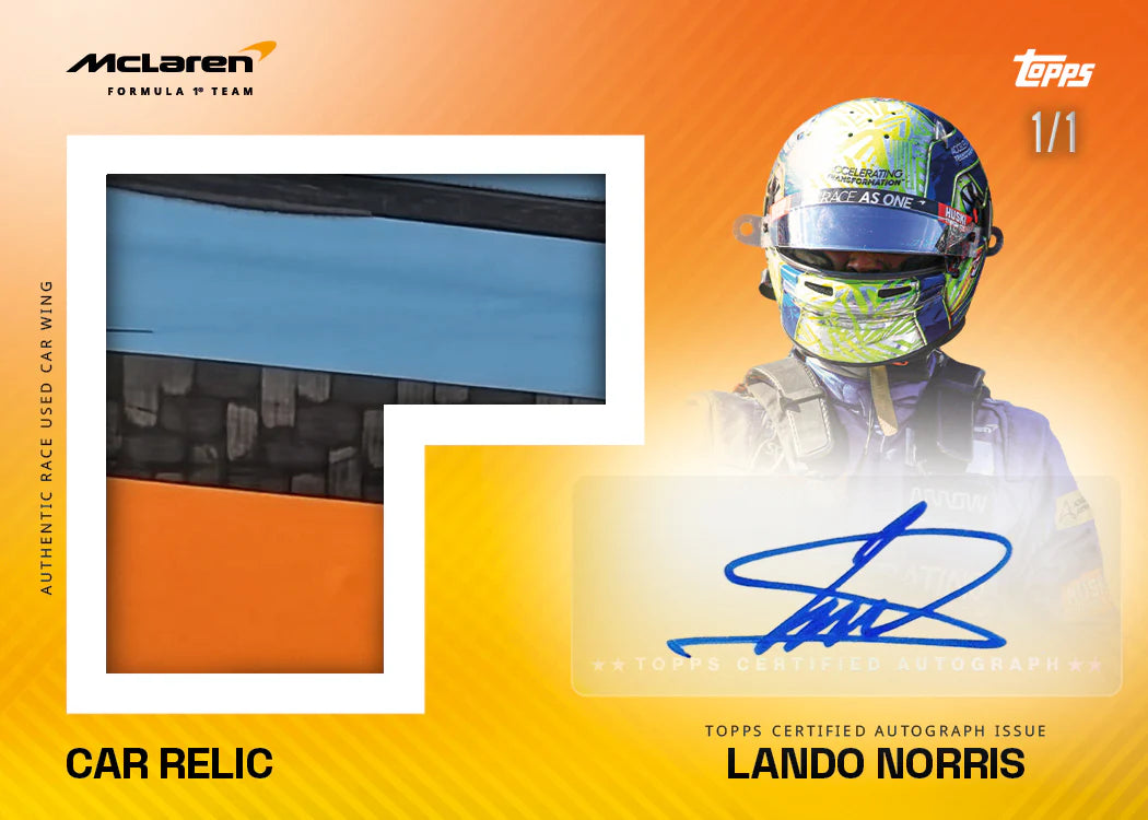 2025 Topps McLaren Racing Hobby Box (LIVEBREAK)