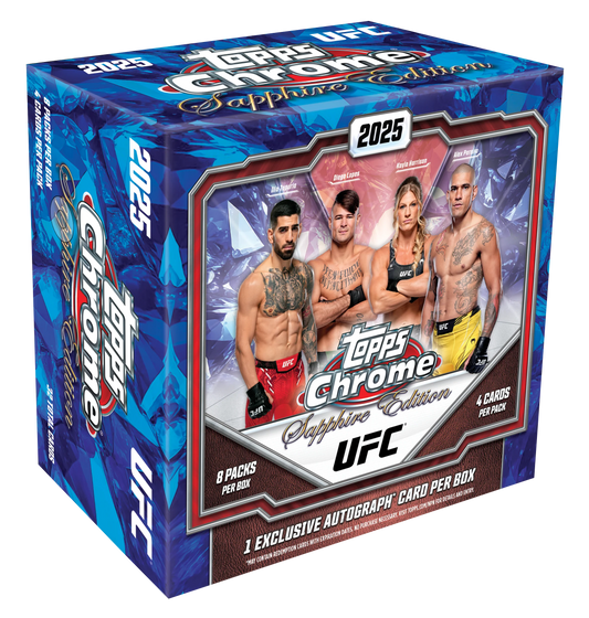 2025 Topps Chrome UFC Sapphire Edition (LIVEBREAK)