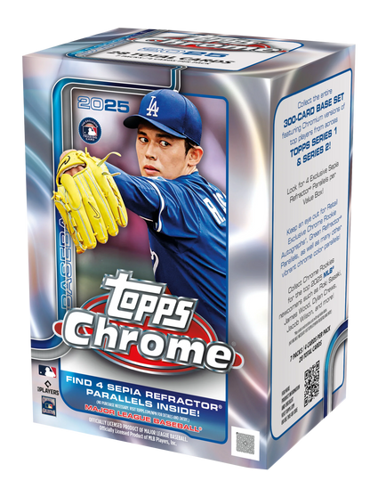 2025 Topps Chrome Baseball Blaster Box (SEALED)