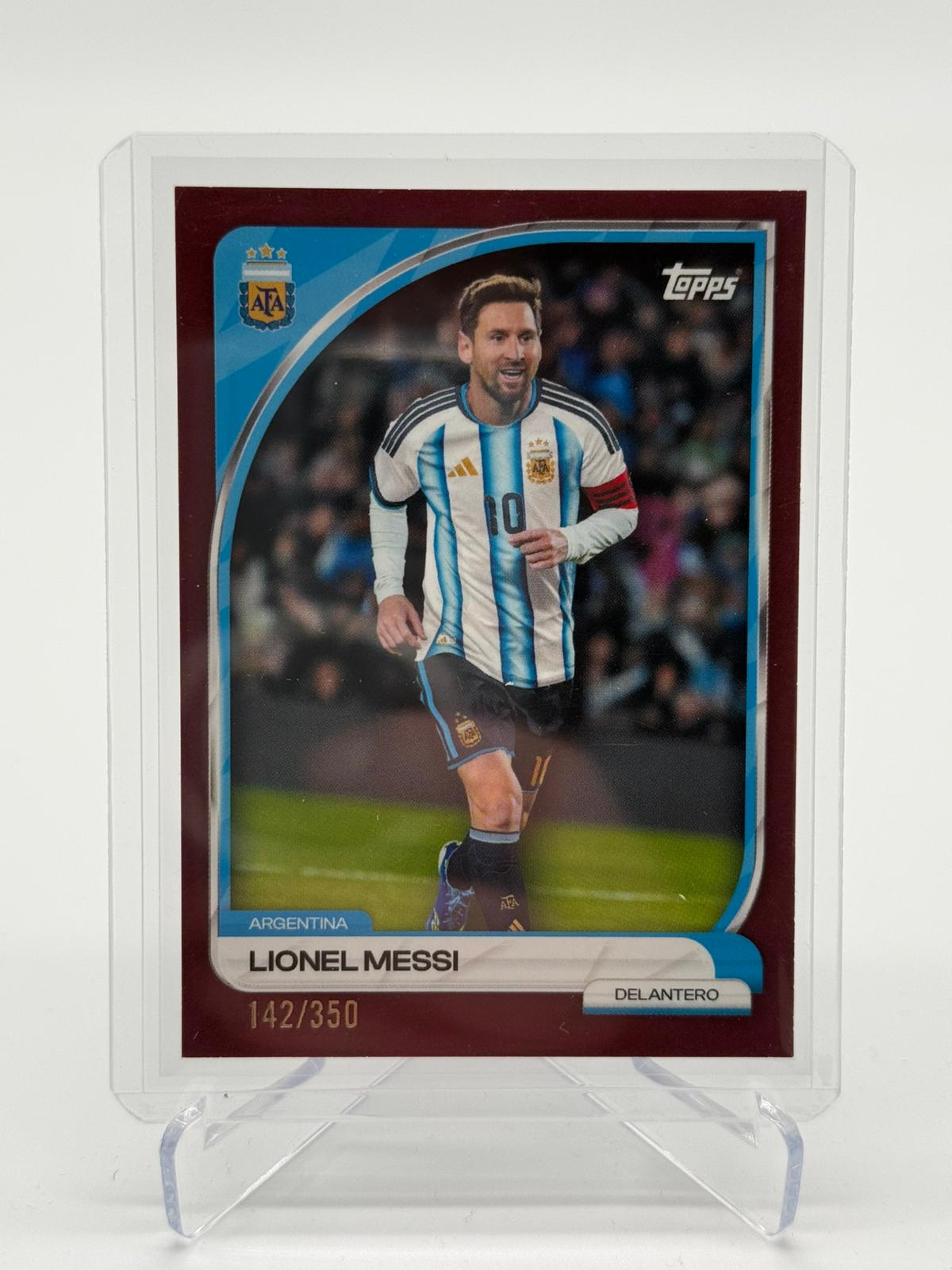 2026 Topps Argentina Lionel Messi 142/350