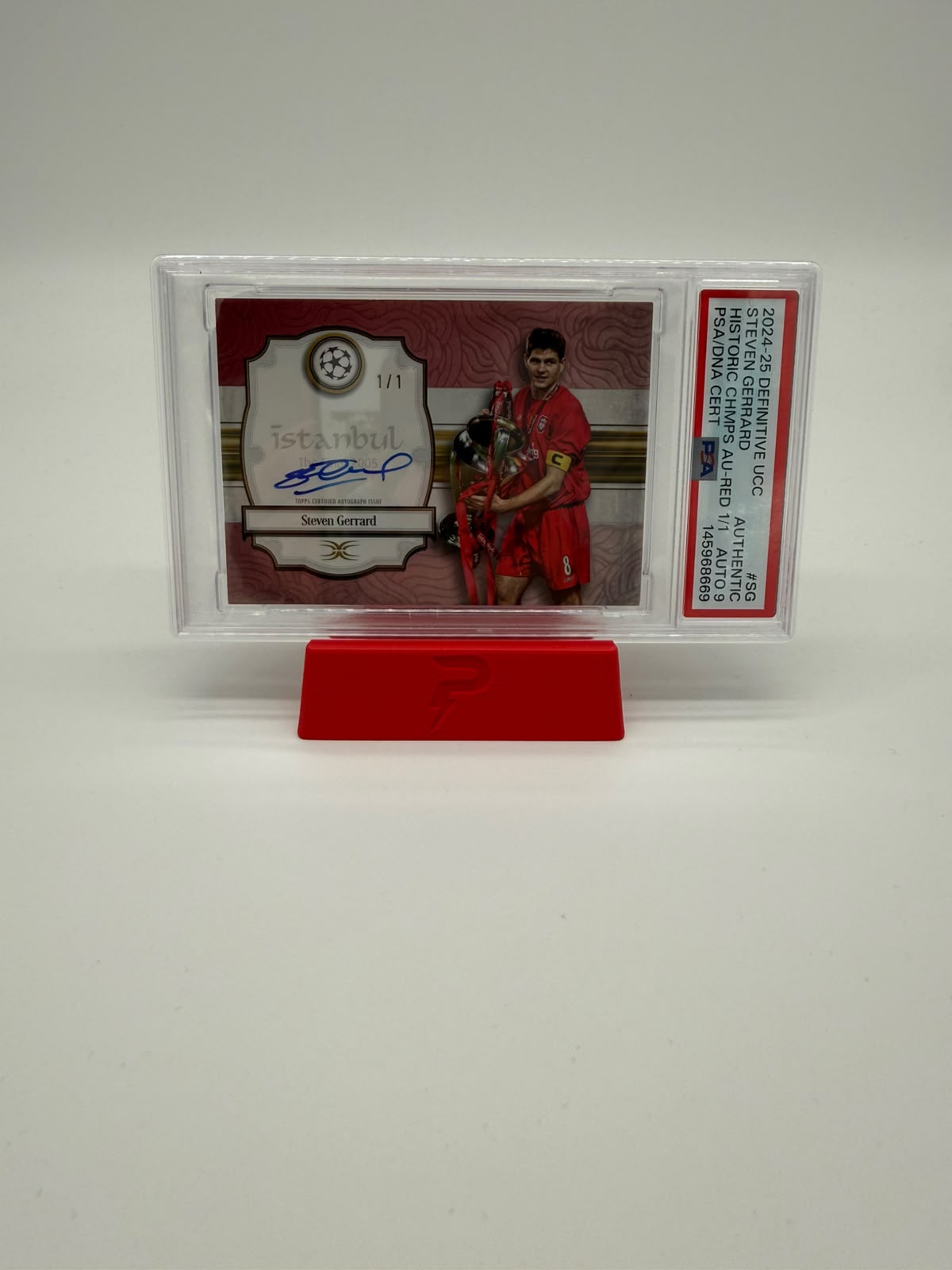 PUSHDICH Tradingcard Stand Red