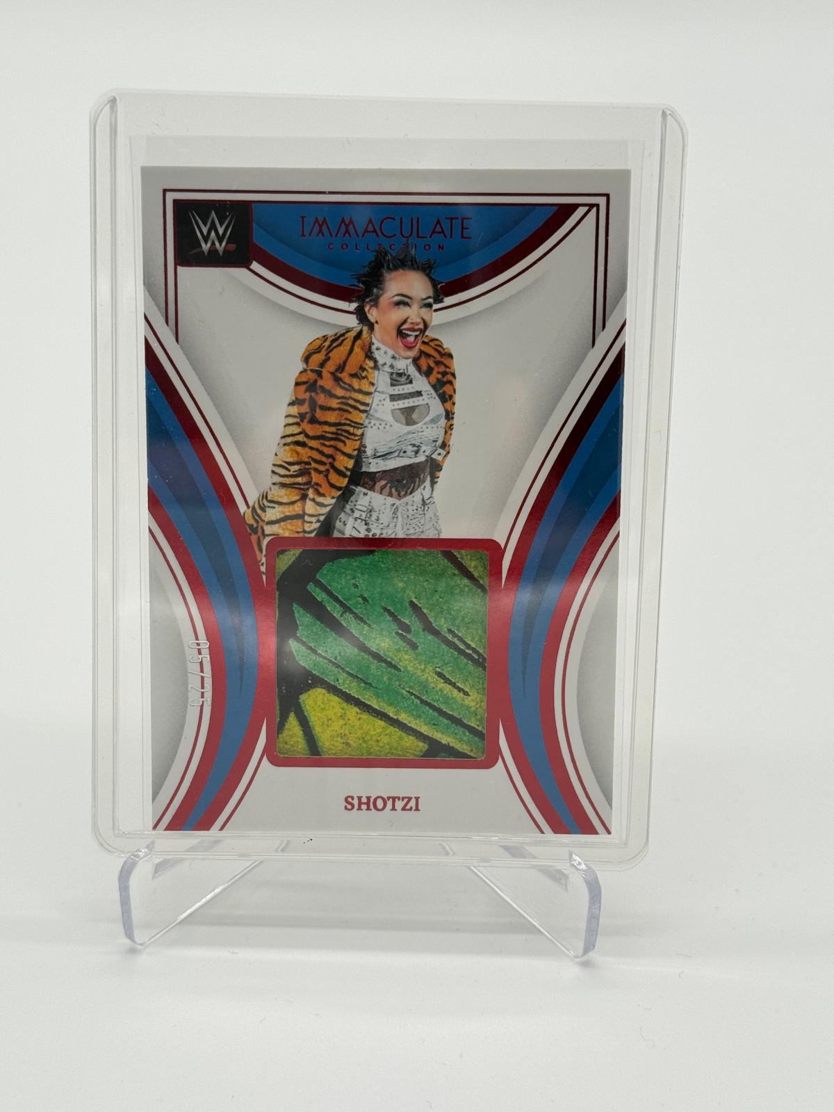 2023 Panini Immaculate WWE Shotzi Remarkable Memorabilia /25