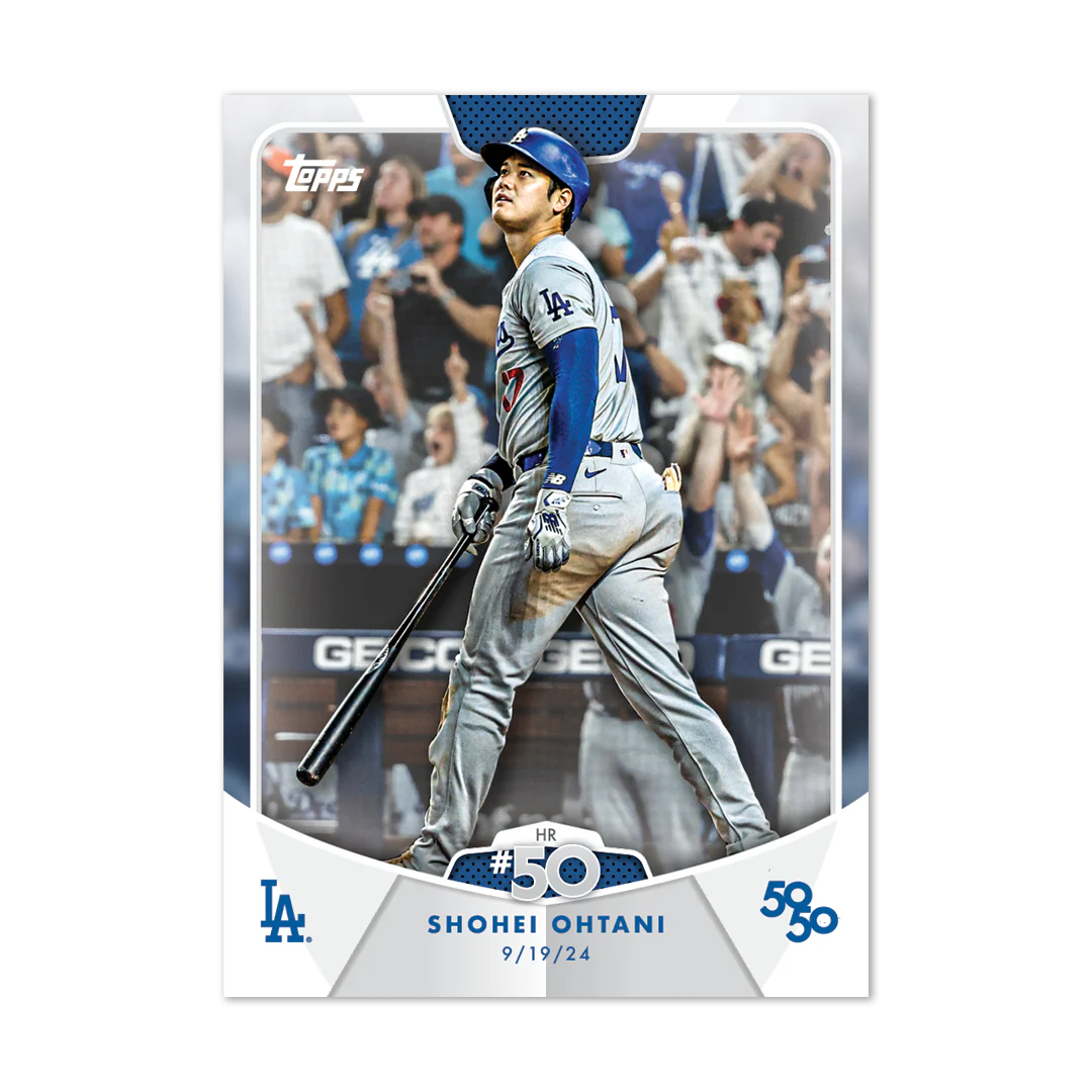 2024 Topps 50/50:Shohei Ohtani Hobby Box (LIVEBREAK)