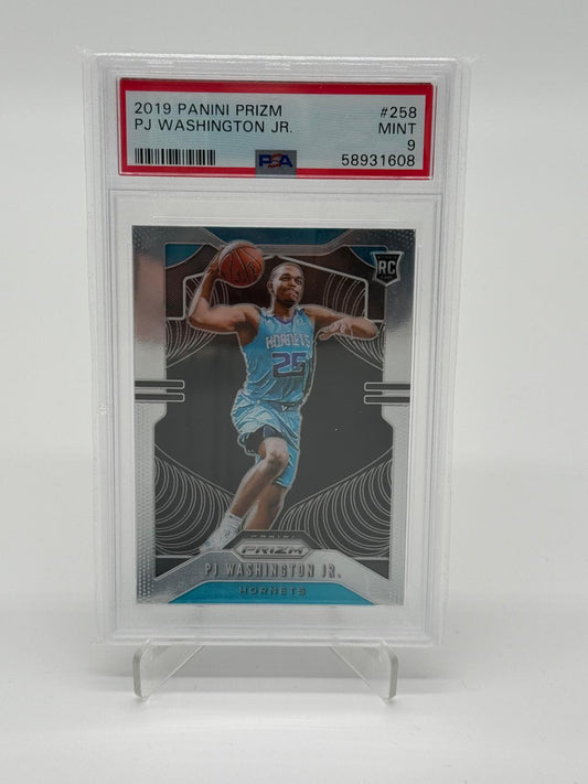 2019 Panini Prizm PJ Washington Jr. RC PSA 9