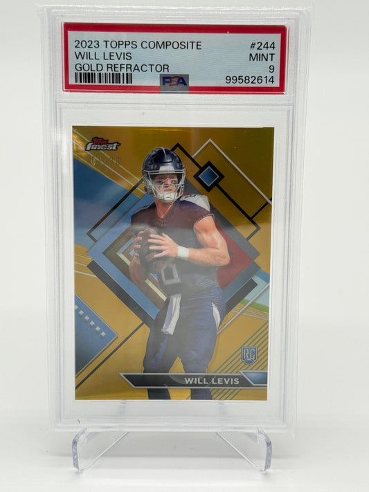 2023 Topps Composite Will Levis /50 Gold PSA 9