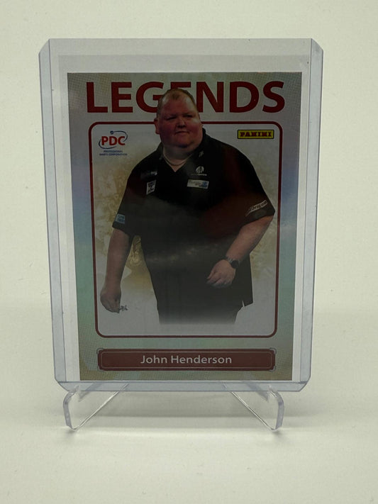 2025 Panini PDC World Championship Legends John Henderson /50