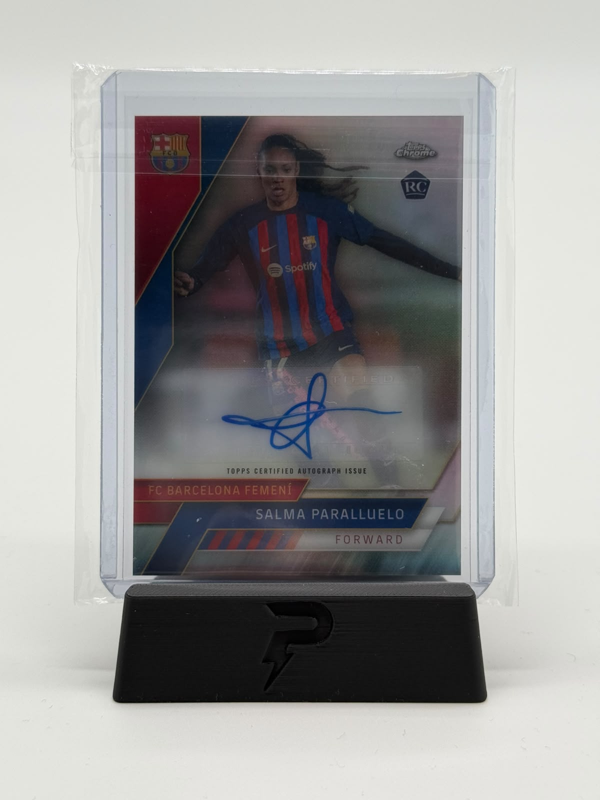 2023 Topps FC Barcelona Salma Paralluelo RC Auto