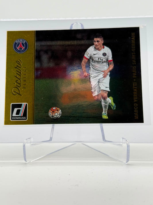 2016-17 Panini Donruss Marco Verratti Picture Perfect Gold