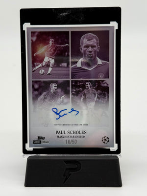 2026 Topps Simplicidad Paul Scholes Auto 18/50
