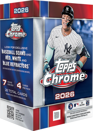 1x 2026 Topps Chrome Baseball Value Box (LIVEBREAK)