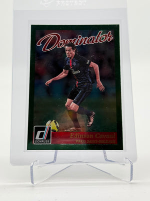 2016-17 Panini Donruss Edinson Cavani Dominators Green