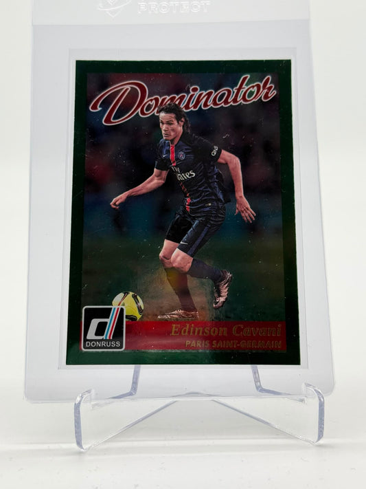 2016-17 Panini Donruss Edinson Cavani Dominators Green