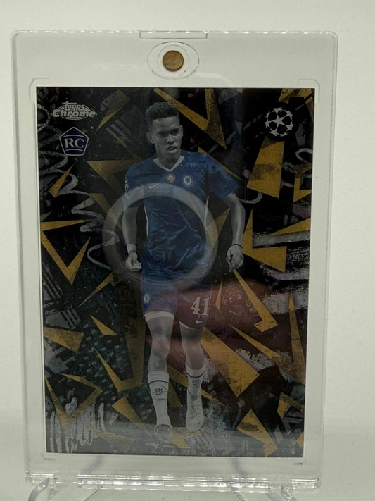 2026 Topps Chrome UEFA Estevao Willian RC Mural SSP