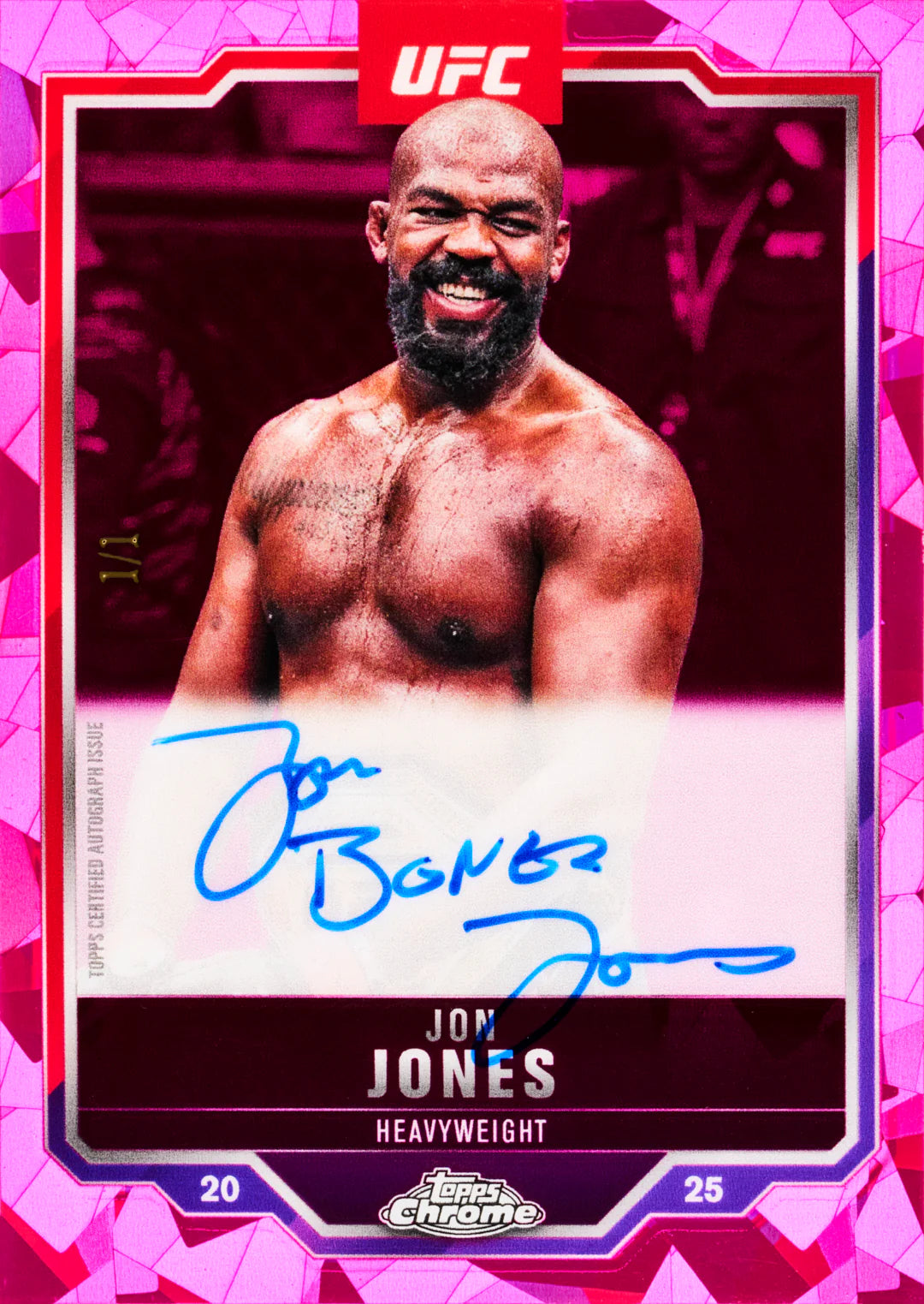2025 Topps Chrome UFC Sapphire Edition (LIVEBREAK)