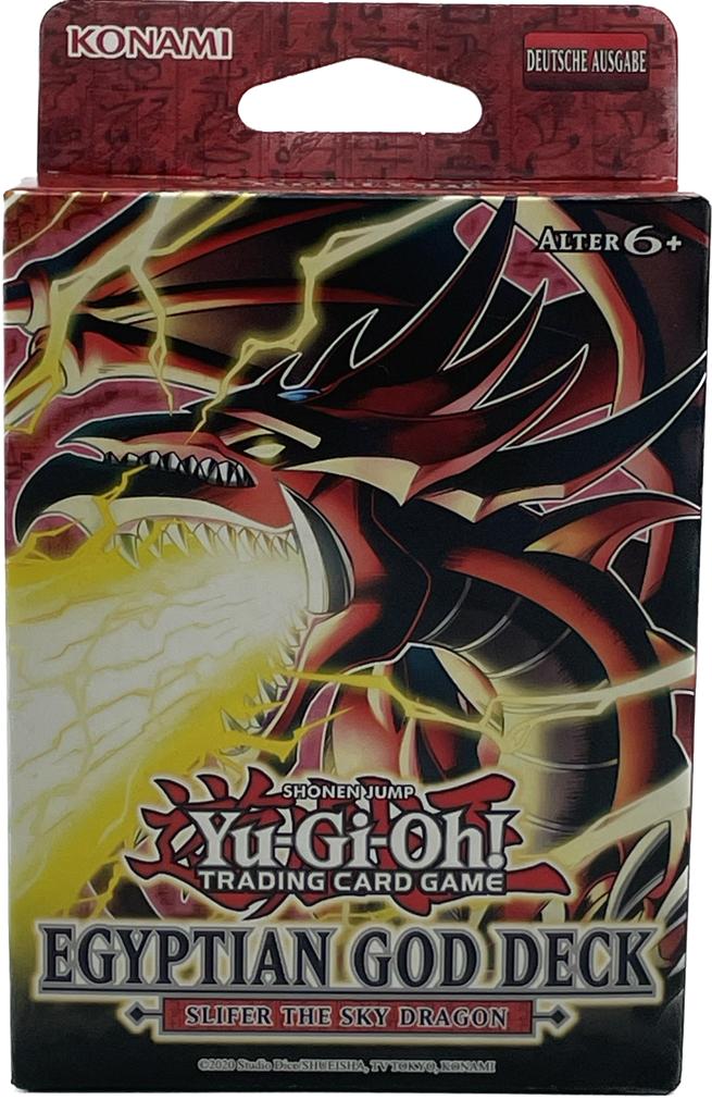 KONAMI Yu-Gi-Oh! EGYPTIAN GOD DECK - Slifer der Himmelsdrache DE (SEALED)