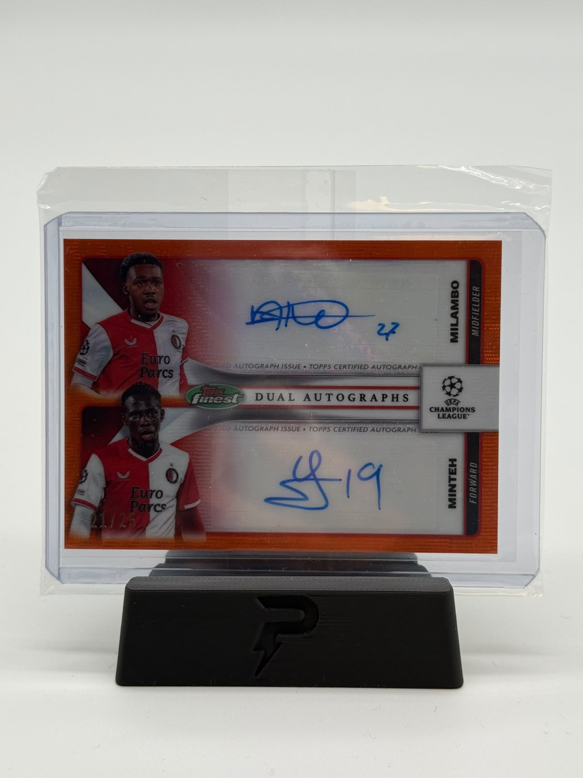 2024 Topps Finest Milambo/Minteh Dual Auto 21/25