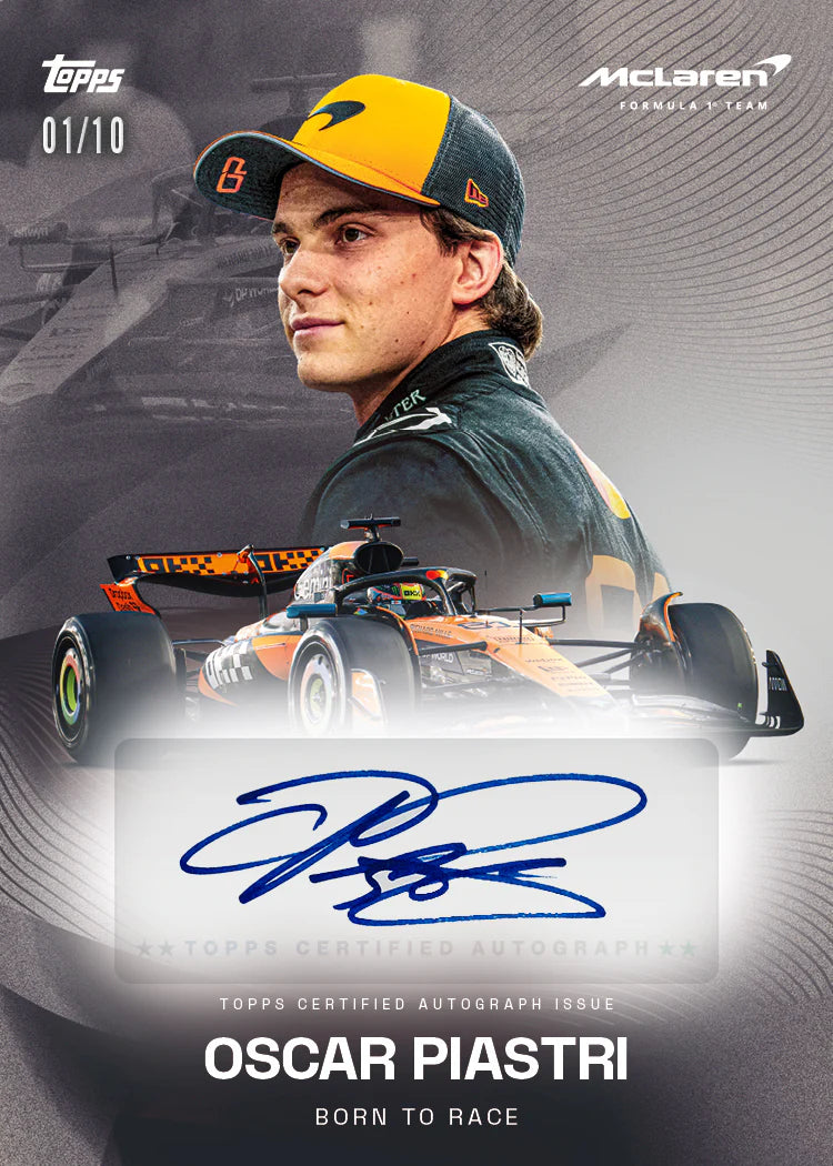 2025 Topps McLaren Racing Hobby Box (LIVEBREAK)