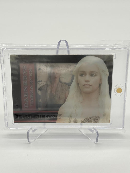 2012 Game of Thrones Season 1 Shadow Box Insert Daenerys Targaryen