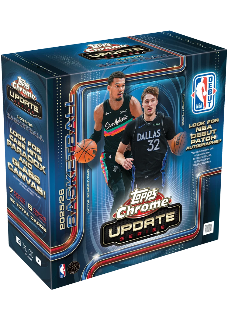10 Mega Boxen Topps Chrome Update Basketball 2025-26 für PYT Break bei PUSHDICH TCG