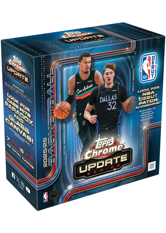 10 Mega Boxen Topps Chrome Update Basketball 2025-26 für PYT Break bei PUSHDICH TCG