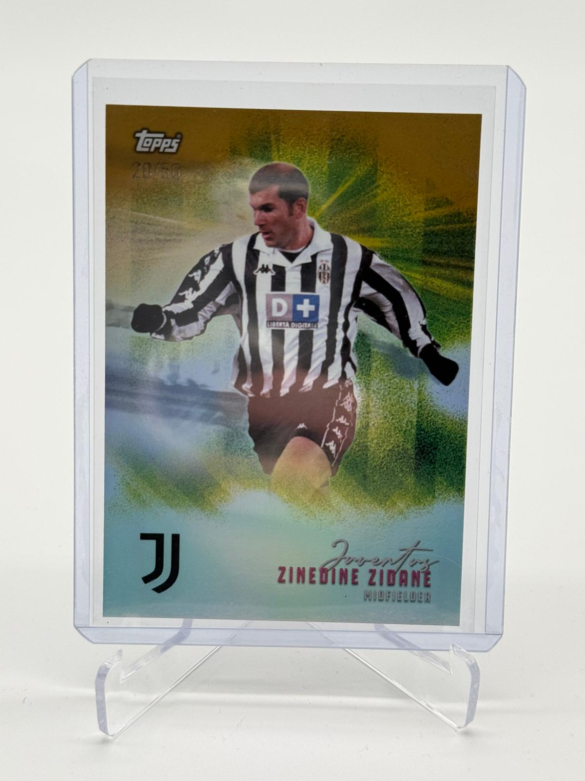 2025 Topps Juventus Zinedin Zidane 20/50