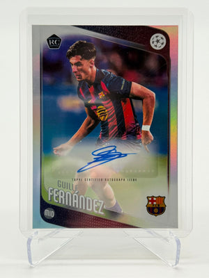 2026 Topps UCC Guille Fernandez  AUTO RC