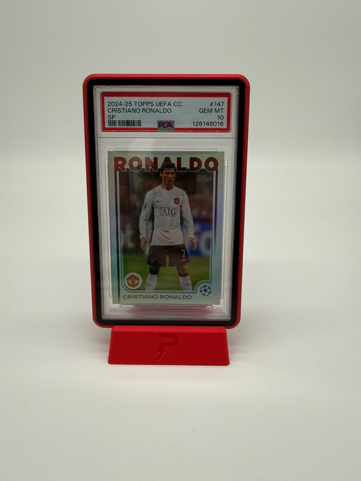 PUSHDICH Tradingcard Stand Red