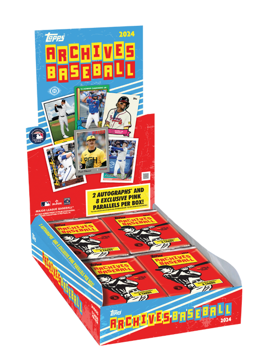 1x EINZELPACK: Topps Archive Baseball 2024 Hobby Box (LIVEBREAK)