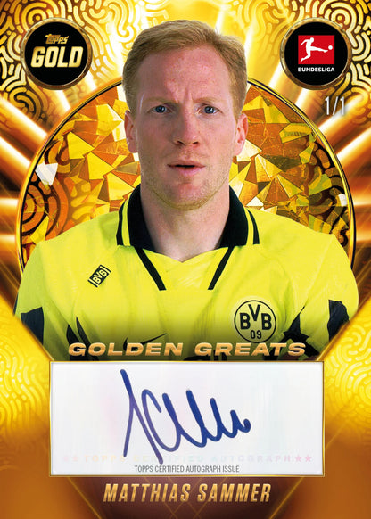 2025-26 Topps Bundesliga Gold Hobby Box (LIVEBREAK)