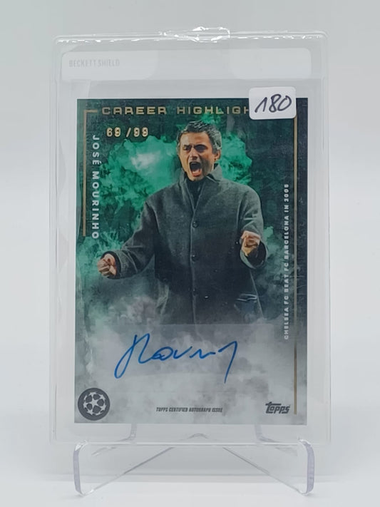 Jose Mourinho Platinum Curated Set - Jose Mourinho - Auto /99