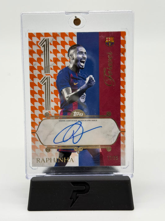 2026 Topps Barcelona Forever Raphinha Auto 17/25