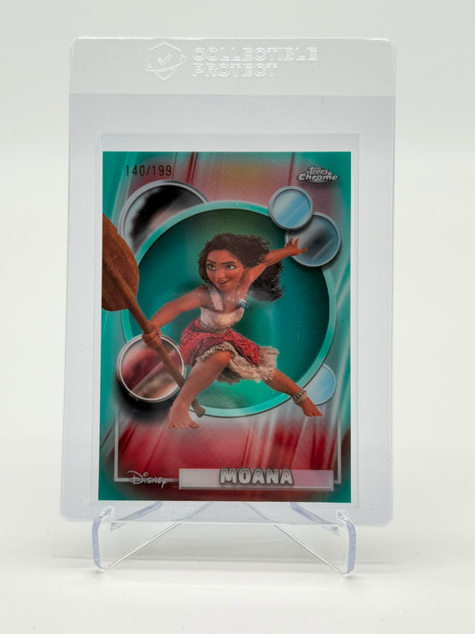 2026 Topps Disney Chrome Moana 140/199