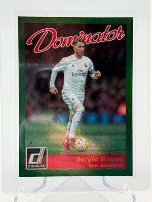 2016-17 Panini Donruss Sergio Ramos Dominators Green