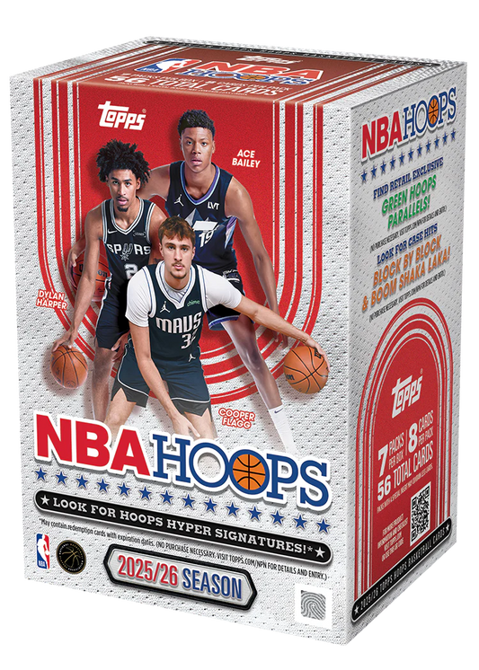2025-26 Hoops Basketball Value Box (SEALED)