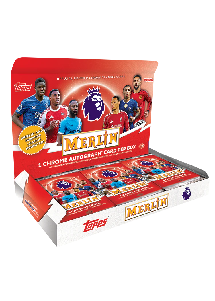 2026 Topps Merlin Premier League Hobby Box (LIVEBREAK) PREORDER