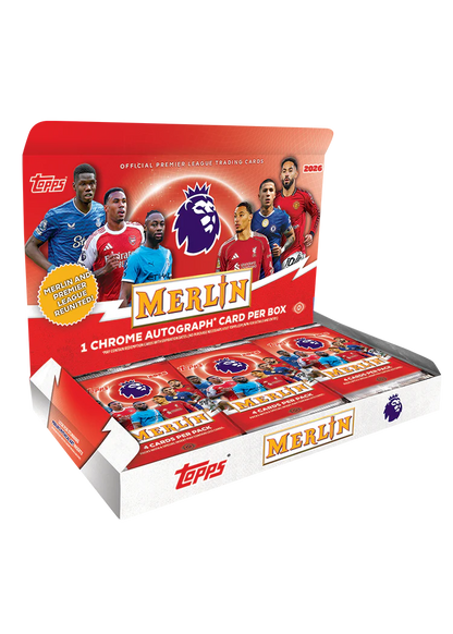 2026 Topps Merlin Premier League Hobby Box (LIVEBREAK) PREORDER