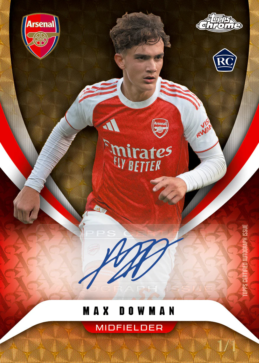 2025-26 Topps Chrome Arsenal Deck Box (SEALED)