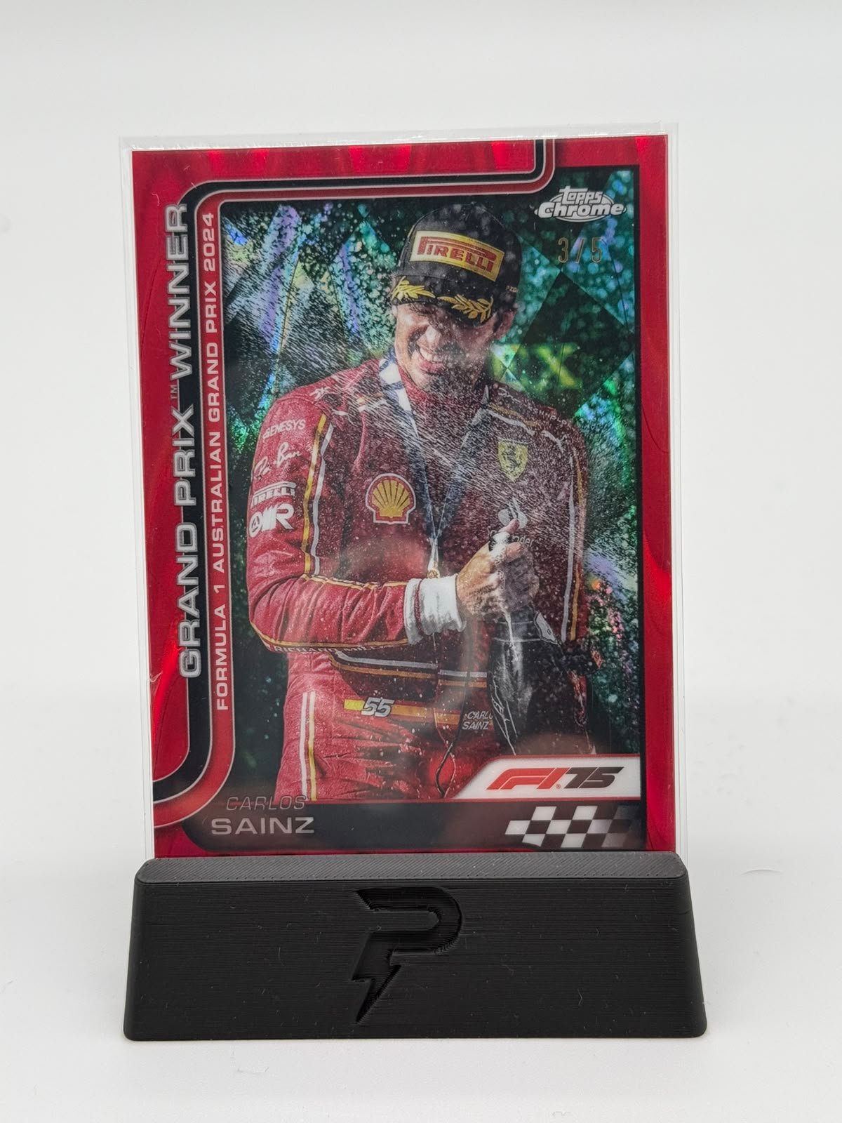 2025 Topps Chrome Formel 1 Carlos Sainz 3/5