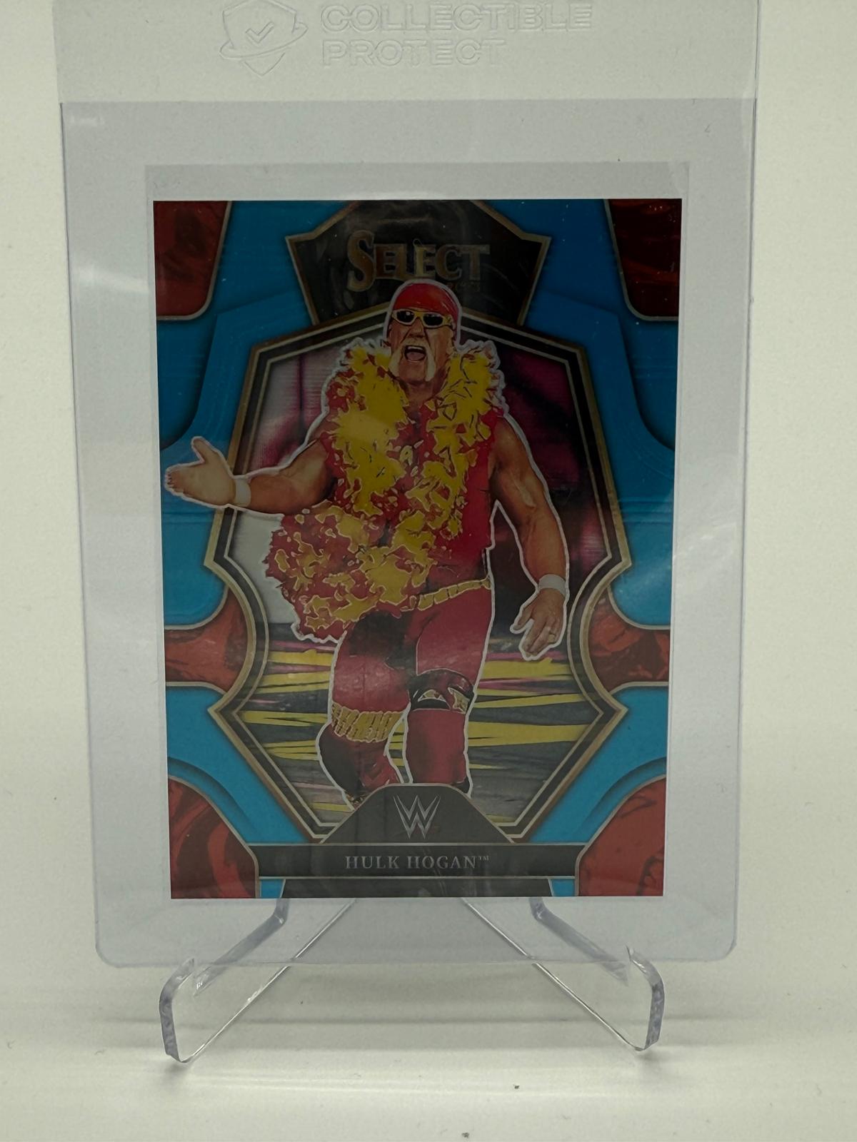 2023 Panini Select WWE Hulk Hogan Light Blue 183/199 SP