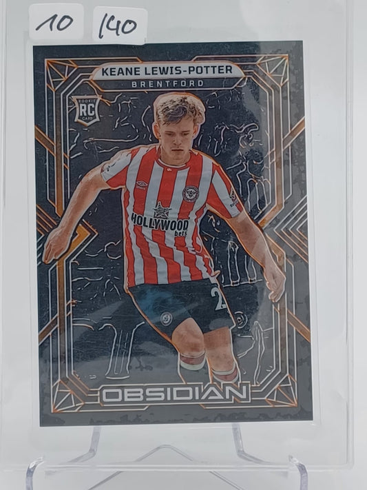2022-23 Obsidian Soccer - Keane Lewis-Potter - RC /40