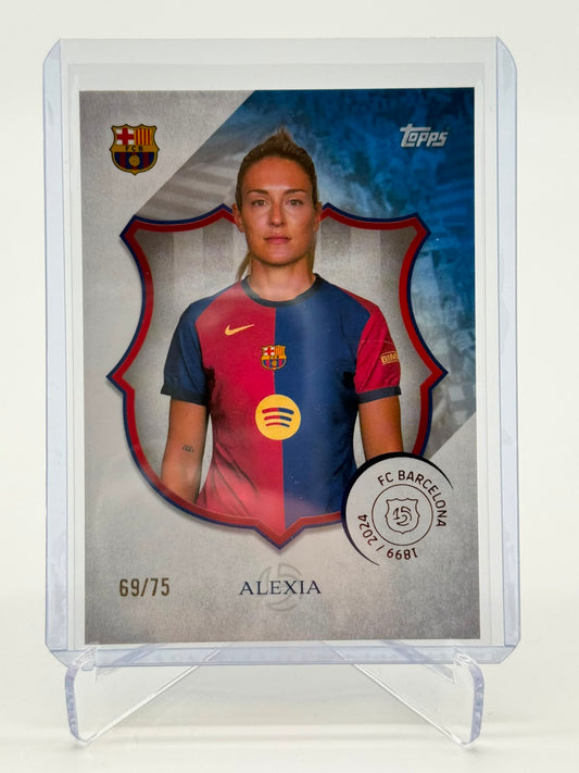 2025 Topps 125 Jahre Barcelona Alexia 69/75
