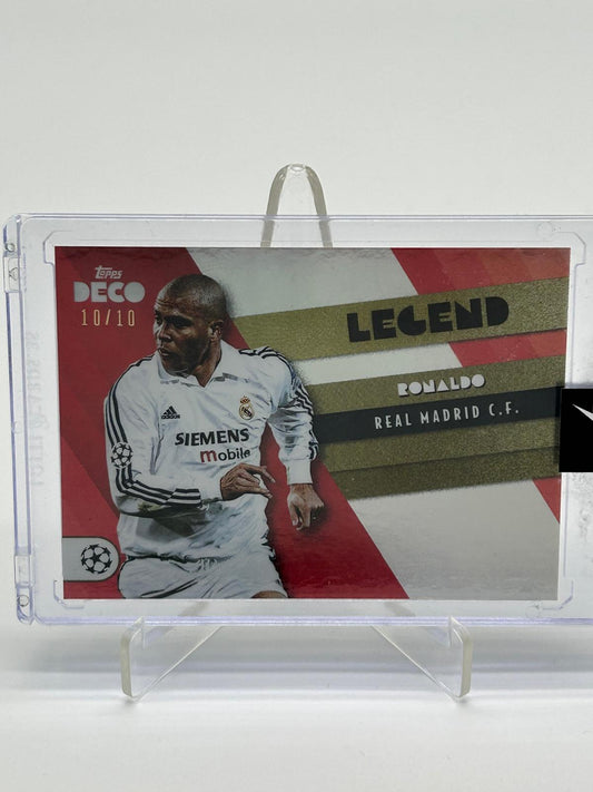 2021-22 Topps UCC Deco Ronaldo R9 10/10