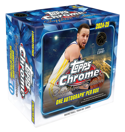 2024-25 Topps Chrome Basketball Sapphire Edition (SEALED)