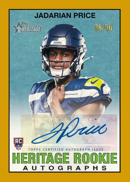 2026 Topps Heritage Football - Value Box