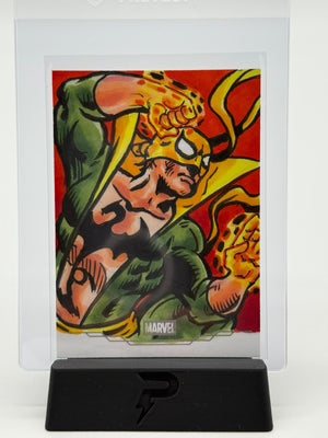 2025 Topps Marvel Comic Book Sketch Iron Fist 1/1