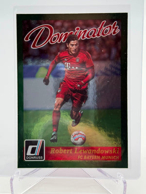 2016-17 Panini Donruss Robert Lewandowski Dominators Green