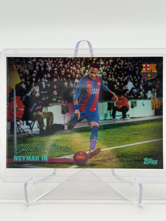 2025 Topps Barcelona Teamset Neymar Jr. Collectors Corner 139/199